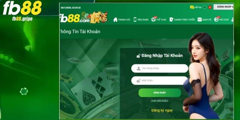 Hướng dẫn đăng nhập FB88 nhanh chóng trên máy tính và điện thoại di động